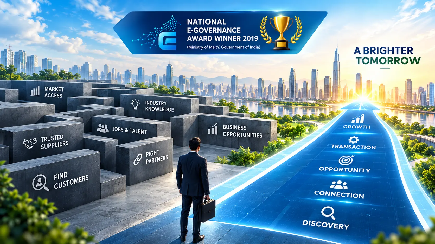 From business challenges to discovery, connections, opportunities, transactions and growth